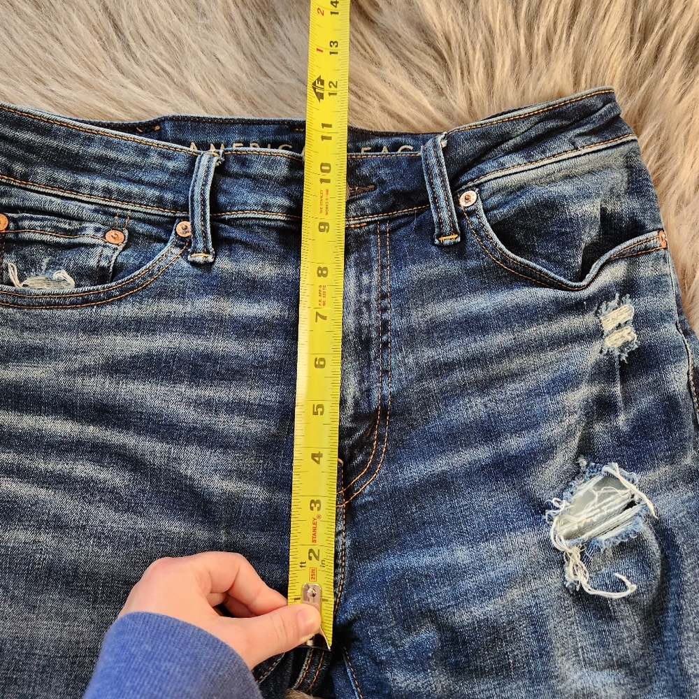 American Eagle Airflex Men's Jean Shorts - Picture 12 of 14